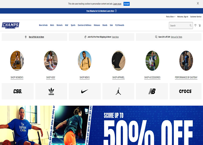  Champs Sports Review: Get all your exercise gears at this online store