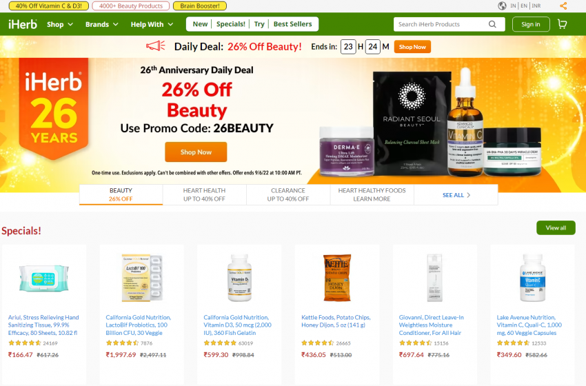  iHerb Review: A place where you can get 4,000+ beauty products