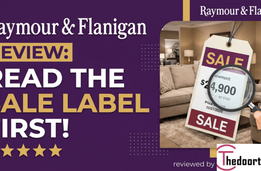  Raymour & Flanigan review: read the sale label first